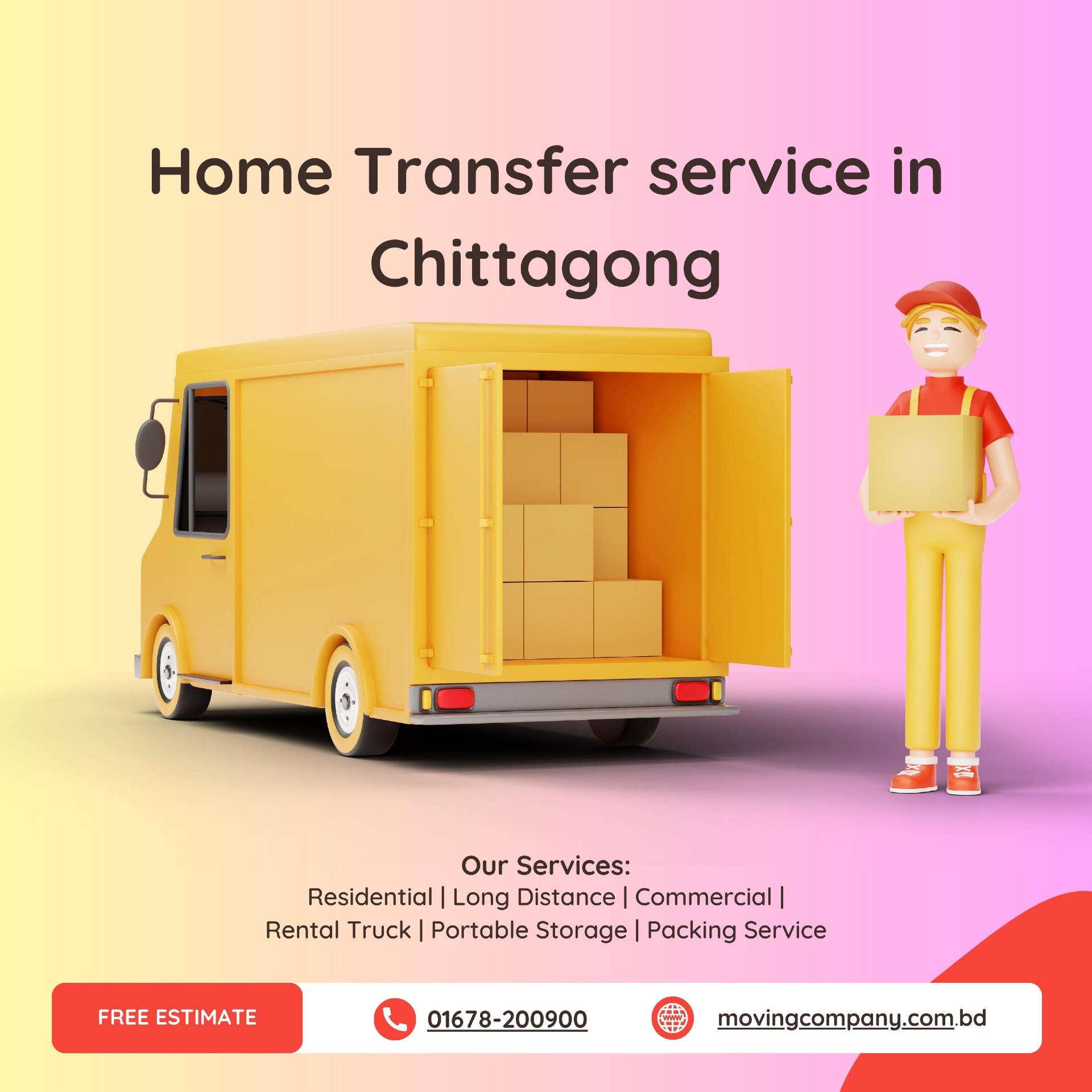 Home Transfer service in Chittagong